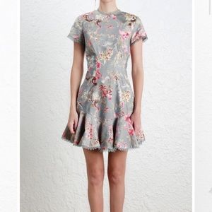 Zimmermann Mercer Flutter Linen Dress